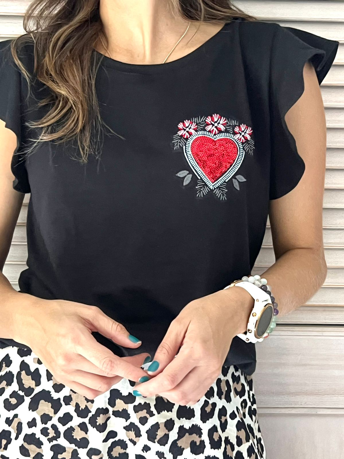 CAMISETA MANGA BOLERO MEXICO DEL CORAZÓN