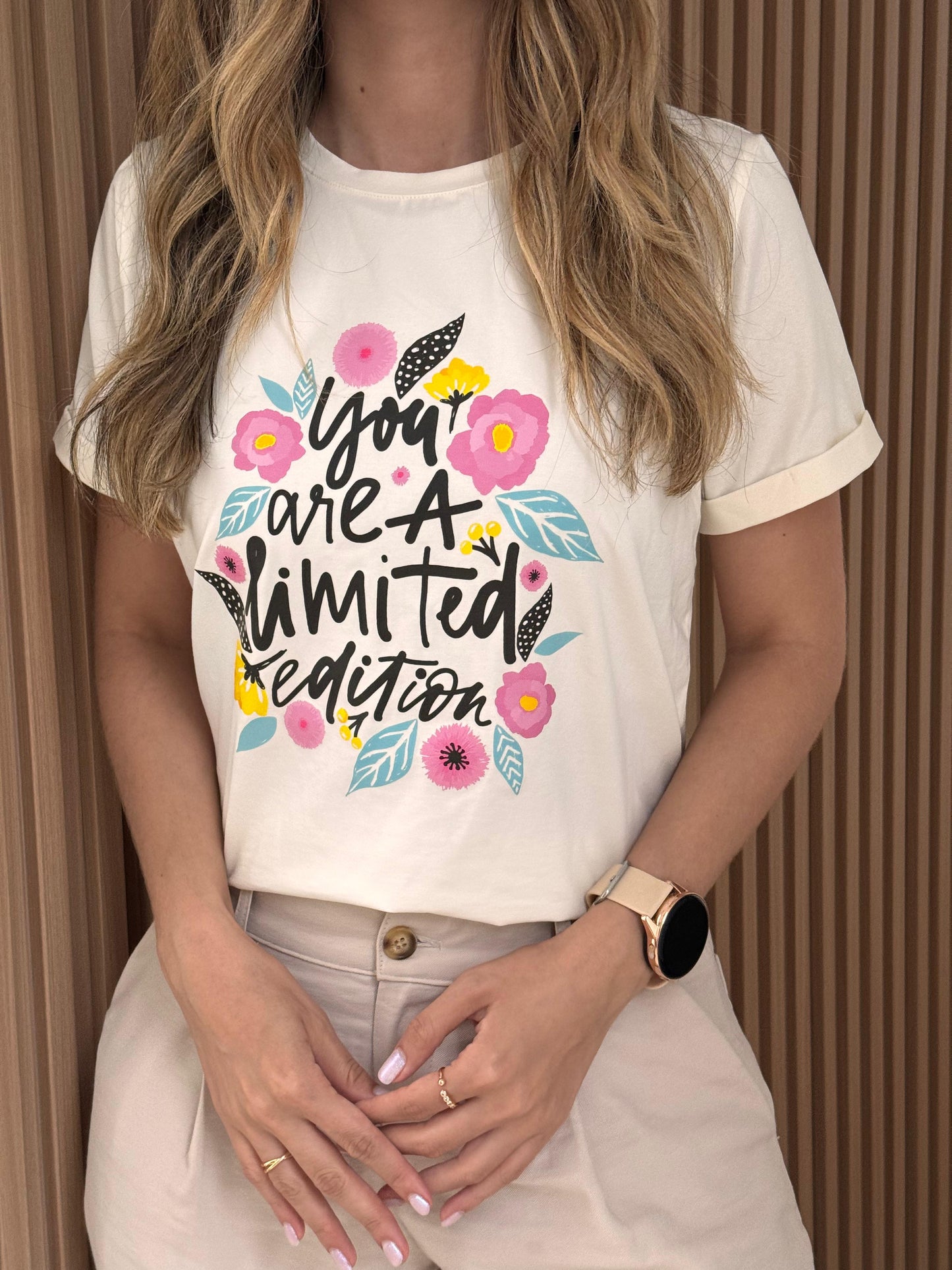 CAMISETA YOU ARE A LIMITED EDITION